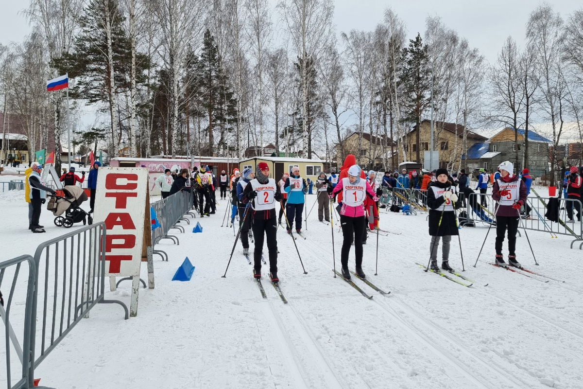 Первый этап Чемпионата ГО Верхняя Пышма по лыжным гонкам